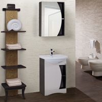 Товар: Тумба под раковину Onika Дуэт 50 Бодега светлый Венге - фото 5 Тумба под раковину Onika Дуэт 50 Бодега светлый Венге — фото 5, Тумбы под раковину