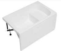 Акриловая ванна Aquanet Seed 110x70 246173 без гидромассажа — фото 3, Ванны