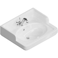 Раковина Kerama Marazzi Pompei 60 PO.wb.60 Белая глянцевая — фото 1, Раковины подвесные