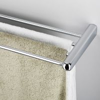 Полка для полотенец WasserKRAFT Berkel K-6811 Хром — фото 3, Полки для полотенец