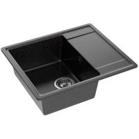 Кухонная мойка Maretti Kitchen KT575-BL Черная — фото 4, Кухонные мойки