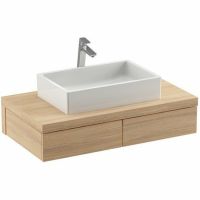 Тумба под раковину Ravak SD Formy 100 X000001033 подвесная Дуб — фото 1, Тумбы под раковину