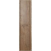Шкаф пенал BelBagno Kraft 33 L KRAFT-1600-2A-SC-RT-L подвесной Rovere Tabacco — фото 1, Пеналы для ванной комнаты