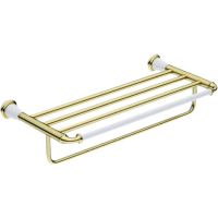 Полка для полотенец Art&Max Bianchi AM-E-2610-Br Бронза — фото 1, Полки для полотенец