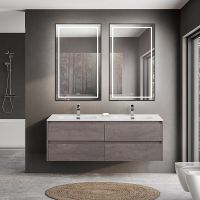 Товар: Тумба под раковину BelBagno Kraft 140 KRAFT-1400-4C-SO-2-CG подвесная Cemento Grigio - фото 18 Тумба под раковину BelBagno Kraft 140 KRAFT-1400-4C-SO-2-CG подвесная Cemento Grigio — фото 18, Тумбы под раковину