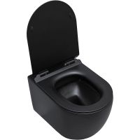 Унитаз Aquanet Cetus-BW Rimless 287008 подвесной с сиденьем Микролифт — фото 5, Подвесные унитазы