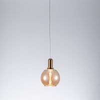 Товар: Подвесной светильник Artelamp Valley Янтарный Полированная медь арт-A1023SP-1PB - фото 3 Подвесной светильник Artelamp Valley Янтарный Полированная медь арт-A1023SP-1PB — фото 3, Подвесные светильники