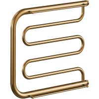 Водяной полотенцесушитель Ника Econ ПМ 50/40 с полкой Бронза — фото 1, Водяные полотенцесушители