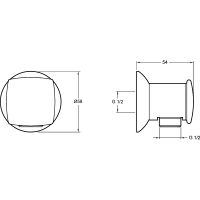 Товар: Шланговое подключение Jacob Delafon E11627-CP Хром - фото 3 Шланговое подключение Jacob Delafon E11627-CP Хром — фото 3, Шланговые подключения