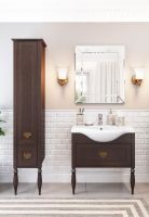 Товар: Шкаф пенал Roca America Evolution L 40 ZRU9302948 R Дуб темный шоколад - фото 3 Шкаф пенал Roca America Evolution L 40 ZRU9302948 R Дуб темный шоколад — фото 3, Мебель для ванной