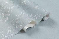 Обои Артекс New Look 6 10949-05 Винил на флизелине (1,06*10,05) Синий, Листья — фото 7, Обои для стен