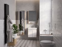 Товар: Тумба под раковину Aquaton Сканди Doors 55 1A278801SDB20 Белый глянец, Дуб верона - фото 9 Тумба под раковину Aquaton Сканди Doors 55 1A278801SDB20 Белый глянец, Дуб верона — фото 9, Мебель для ванной