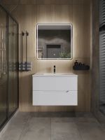 Зеркало Orange Nature 80 ON-80ZE с подсветкой с сенсорным выключателем — фото 4, Зеркала в ванную комнату