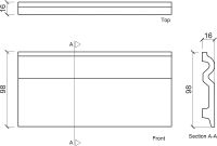 Плинтус гибкий Европласт 1.53.109 2000x98x16 мм — фото 3, Плинтуса напольные