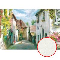 Фреска Ortograf Городской пейзаж живопись 5458 Фактура флок FLK Флизелин (4*2,7) Разноцветный, Город/Пейзаж/Живопись арт-5458 (флок FLK) — фото 1, Фрески