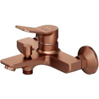 Смеситель для ванны AM.PM X-Joy F85A10044 Розовое золото — фото 1, Смесители