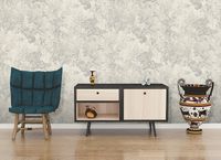 Обои Wiganford by Solo Crystal stone AK20614 Винил на флизелине (1,06*10,05) Серый/Серебряный, Штукатурка — фото 3, Обои для стен