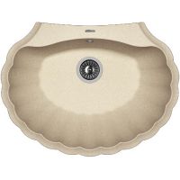 Кухонная мойка Florentina Гребешок-695 20.345.E0695.107 Песочная — фото 1, Кухонные мойки