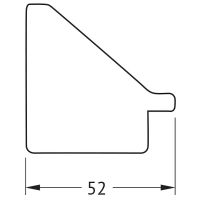 Зеркало Evoform Definite 153х73 в багетной раме - Травленое серебро 52 мм арт-BY 3899 — фото 5, Зеркала в ванную комнату