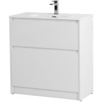 Тумба под раковину BelBagno Kraft 39 70 KRAFT39-700/390-2C-PIA-BO Bianco Opaco — фото 1, Тумбы под раковину