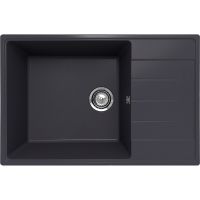 Кухонная мойка Ulgran Quartz Prima 760-08 Космос — фото 1, Кухонные мойки