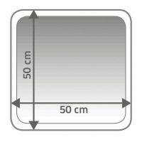 Коврик для ванной комнаты Ridder Stadion 50х50 7011103 Голубой — фото 4, Аксессуары для туалета