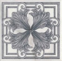 Керамическая вставка Kerama Marazzi Сансеверо STG\A432\1267H 9,8х9,8 см — фото 1, Керамогранит