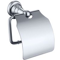 Держатель туалетной бумаги Kaiser KH-2200 с крышкой Хром — фото 1, Держатели туалетной бумаги