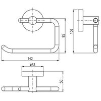 Товар: Держатель туалетной бумаги Rav Slezak Colorado COA0401SM Бронза - фото 2 Держатель туалетной бумаги Rav Slezak Colorado COA0401SM Бронза — фото 2, Держатели туалетной бумаги