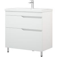 Тумба под раковину Corozo Теона 80 Z2 SD-00001512 Белая — фото 3, Мебель для ванной