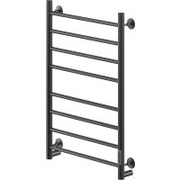 Электрический полотенцесушитель Ника Way-2 80/50 U Черный матовый — фото 1, Электрические полотенцесушители