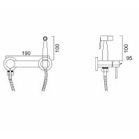 Товар: Гигиенический душ со смесителем Ростовская Мануфактура Сантехники SUS129-5-2 Нержавеющая сталь - фото 6 Гигиенический душ со смесителем Ростовская Мануфактура Сантехники SUS129-5-2 Нержавеющая сталь — фото 6, Душевое оборудование. Душевая программа