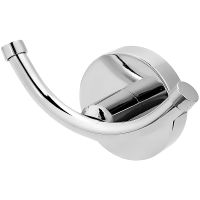 Двойной крючок Haiba HB1705-2 Хром — фото 1, Крючки для полотенец