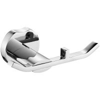 Тройной крючок CeramaLux Loft 53901B Хром — фото 1, Крючки для полотенец