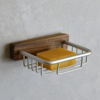 Товар: Мыльница Bronze de Luxe Forest 10703C Орех Хром матовый - фото 2 Мыльница Bronze de Luxe Forest 10703C Орех Хром матовый — фото 2, Мыльницы