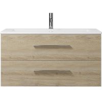 Тумба под раковину Creto Ares 100 10-1105D подвесная Davos — фото 1, Тумбы под раковину