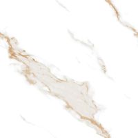 Керамогранит Ceradim Calacatta Sharp Gold белый полированный 60х60 см — фото 3, Керамогранит