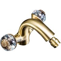 Смеситель для биде Boheme Flora 316-FL Бронза — фото 1, Смесители