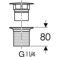 Товар: Донный клапан Geberit 152.080.14.1 Черный матовый - фото 3 Донный клапан Geberit 152.080.14.1 Черный матовый — фото 3, Донные клапаны