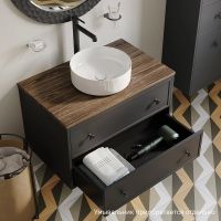 Товар: Тумба под раковину Iddis Torr 80 TOR80DMi95K подвесная Темно-серая - фото 4 Тумба под раковину Iddis Torr 80 TOR80DMi95K подвесная Темно-серая — фото 4, Мебель для ванной