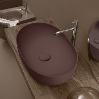 Товар: Раковина-чаша Kerasan Nolita 60 534375 Бургундский матовый - фото 2 Раковина-чаша Kerasan Nolita 60 534375 Бургундский матовый — фото 2, Раковины