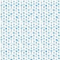 Панно Marburg Crush Motion 63470 Винил на флизелине (0,7*9) Белый/Синий, Геометрия — фото 1, Обои для стен