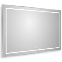 Зеркало BelBagno Kraft 120 SPC-KRAFT-1200-800-LED-TCH-WARM с подсветкой Сатин с сенсорным выключателем и подогревом — фото 7, Зеркала в ванную комнату