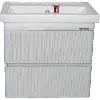 Тумба под раковину Bellezza Эмилия 60 4634809270010 подвесная Белая — фото 1, Тумбы под раковину