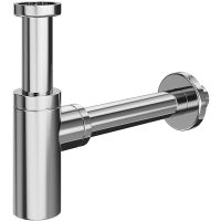 Сифон для раковины Kerama Marazzi A400 Хром — фото 1, Сифоны для раковины