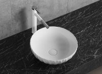 Раковина-чаша Ceruttispa 40 CR3301B СТ9601 Белая — фото 2, Раковины накладные