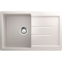 Кухонная мойка Ulgran Classic U-507-331 Белая — фото 1, Кухонные мойки