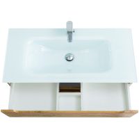 Тумба под раковину BelBagno Etna-H60 80 ETNA-H60-800-2C-SO-RN-P подвесная Rovere Nature — фото 10, Тумбы под раковину