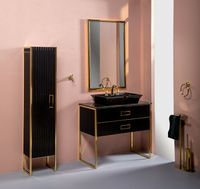 Товар: Тумба под раковину Boheme Armadi Art Monaco 100 867-100-BG Черный глянец Золото - фото 4 Тумба под раковину Boheme Armadi Art Monaco 100 867-100-BG Черный глянец Золото — фото 4, Мебель для ванной