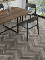 Ламинат Egger Large 8/33 4V Елка  EPL240 Дуб Кестинкорт шоколад 1292х246х8 мм — фото 2, Ламинат